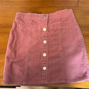 The Children's Place Pink Corduroy Skirt